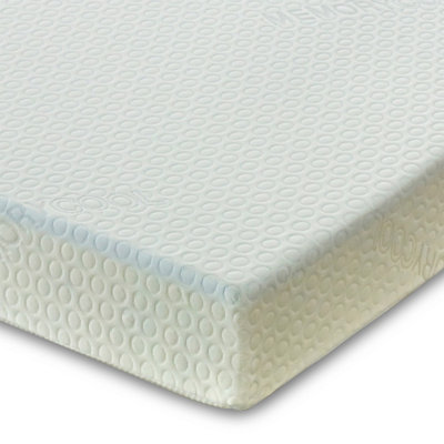 Cool Essential Comfort Cool Blue Memory Foam Mattress - Small Double