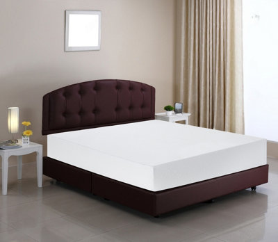 Cool Plus 6" (15cm) Medium Firm Memory Foam Mattress (Double - 135cm (4'6") X 190cm (6'3")