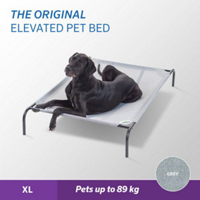 Coolaroo Raised Dog Beds- Pet Bed Extra Large - Grey