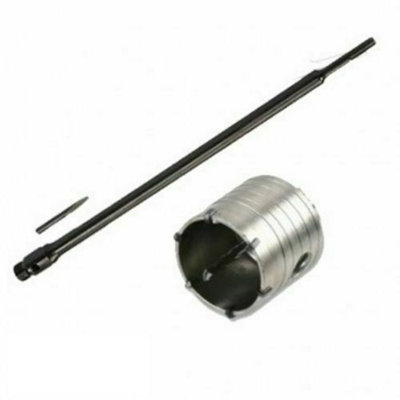 Cooleasy 65mm Core SDS Drill and Extension Bar Length 250mm DIY at B&Q