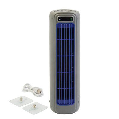 Cooling Ace Rechargeable Fan - 3 Speeds, Whisper-Quiet & Portable Design