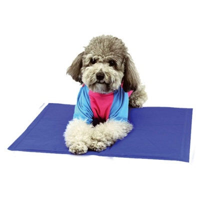 Cooling Gel Mat for Pets, Ideal for Heat Relief, Allergies, and Post ...