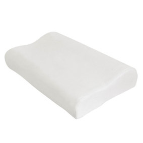 Cooling Gel Memory Foam Contour Pillow - Removable Soft Air Knit Fabric Cover