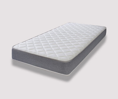 Cooltouch Essentials Grey Hybrid Spring and Memory Foam Mattress Small Double