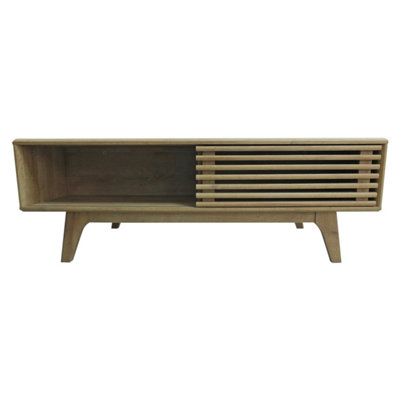Copen Coffee Table with Storage For Living Room, Riviera Oak Finish