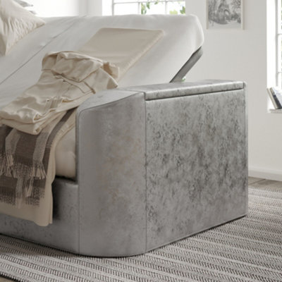 Copenhagen upholstered ottoman 2024 tv bed