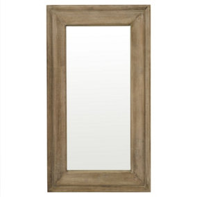 Copgrove Collection Mirror - Glass/Wood - L8 x W100 x H200 cm - Brown
