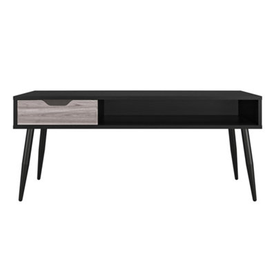 Copley Coffee Table in Black Oak Look