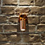 Copper Directional Garden Wall Light Adjustable Outdoor Spot Light