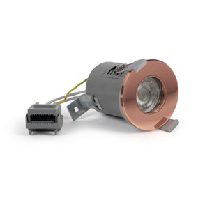 Copper GU10  Fire Rated Downlight - IP65 - SE Home