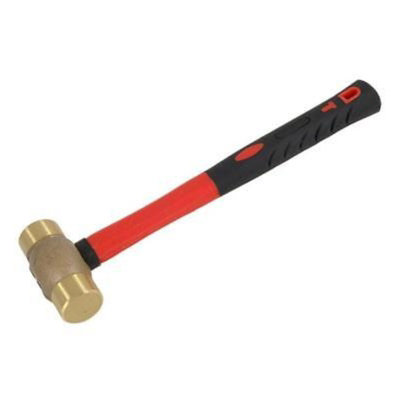 Copper Hammer 32oz, Fibre Handle, Non Sparking Head, Fibreglass Shaft (CT2220)