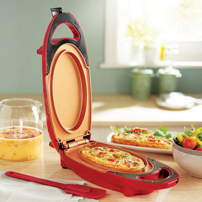 Copper King Quick Cooker, Non-Stick Compact Cooking Appliance, Wipe ...