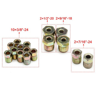 Saville UK 3/16" Copper Brake Pipe Kit - 25ft Coil With Nuts & Unions