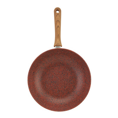 Copper Stone Pans: 28cm Wok, A Wok where the intensity of stir-fry meets the beauty of copper