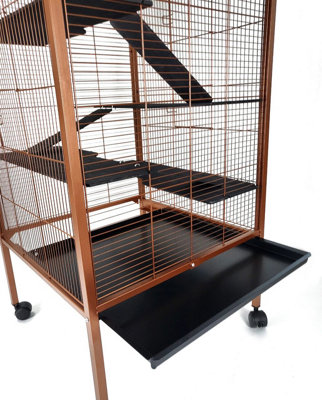 Tall small animal clearance cage