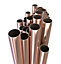 Copper Tube 22mm x 1m Length BS EN1057 R250 British Copper Pipe 1000mm 100cm