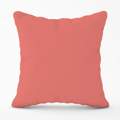 Coral Pink Outdoor Cushion 45cm x 45cm