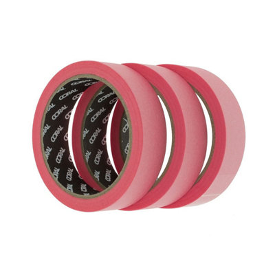 Coral Precision Masking Tape 3 Pack 71600