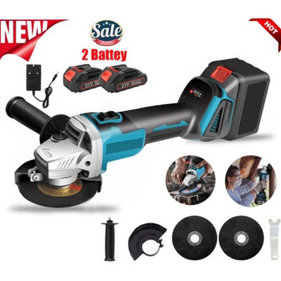5" Cordless Angle Grinder,10000RP Battery Powered Grinder,etal
