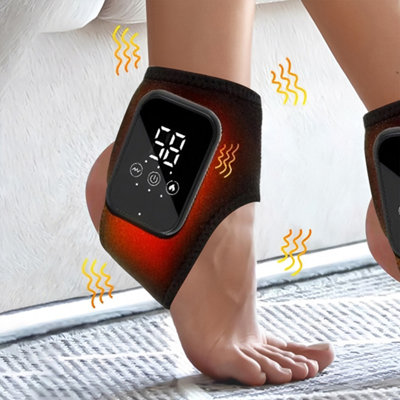 CORDLESS ELECTRIC FOOT MASSAGER WITH HEAT & VIBRATION