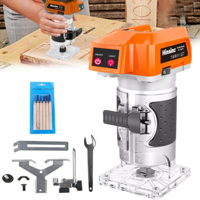 Cordless Electric Hand Trimmer Router Laminate For Dewalt 18V Battery w ...