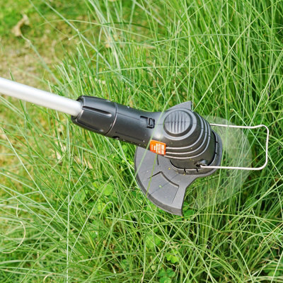 Cordless Electric Strimmer Grass Trimmer Weed Cutter Garden Edger With Battery