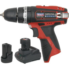 Cordless hammer deals drill b&q