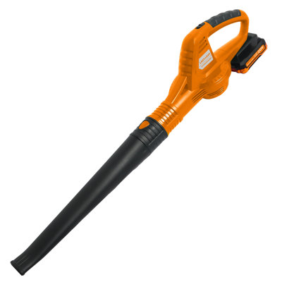 Cordless Leaf Blower - 20V With Battery & Charger - 1.6kg - 216 km/h Air Speed - For Garden, Lawn, Driveway, Paths, Patio