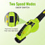 Cordless Leaf Blower Electric Handheld Blower with 2Pcs 20V Batteries 2-Speed Modes 209CFM for Garden Leaves Grass Cuttings