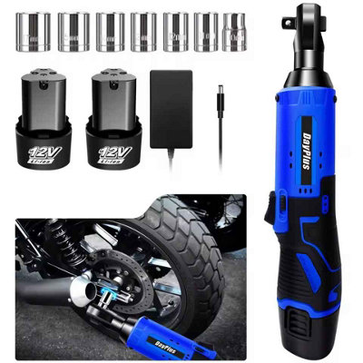 Cordless Ratchet Wrench Set,3/8