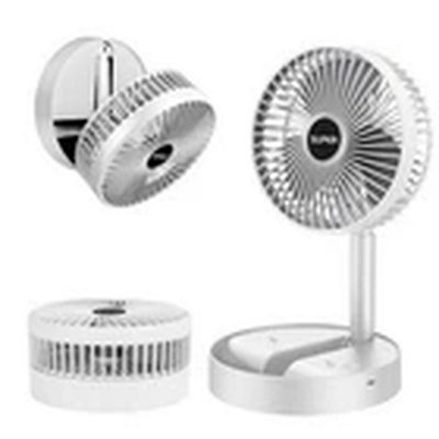 Cordless Rechargeable Telescopic Folding Fan