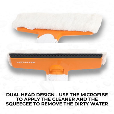Cordless Rechargeable Window Cleaner Vacuum - Handheld Squeegee with ...