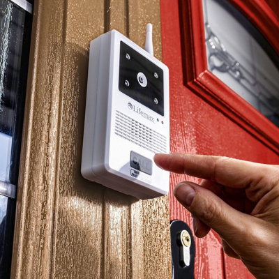 Doorbell security 2024 camera with monitor