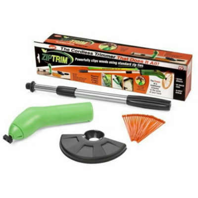 Cordless Weed Trimmer Grass Zip Trim Cutter Garden Edger Lawn Strimmer Hedge New