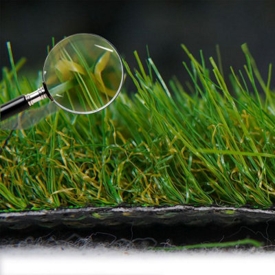 Cordoba 40mm Outdoor Artificial Grass Premium Artificial Grass For Lawn, Non-Slip Fake Grass-4m(13'1") X 4m(13'1")-16m²