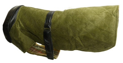 Corduroy Leather Coat Green 18" Price Comparisons | Compare The Build