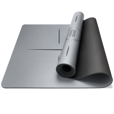 Core Balance Rubber Alignment Yoga Mat