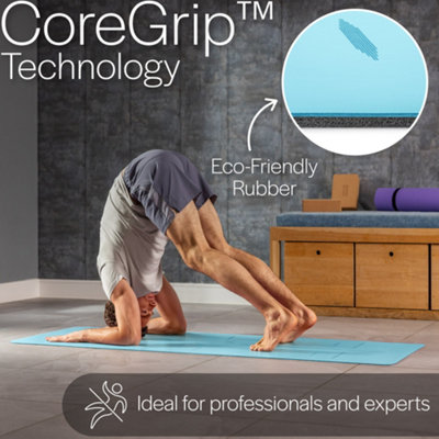 Core Balance Rubber Alignment Yoga Mat