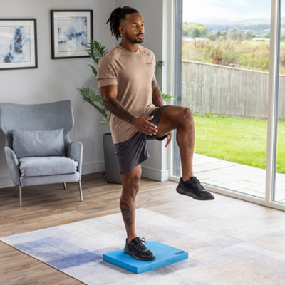 Core Balance TPE Non-Slip Foam Balance Pad - Blue XL