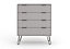 Core Products Augusta Grey 4 Drawer Chest