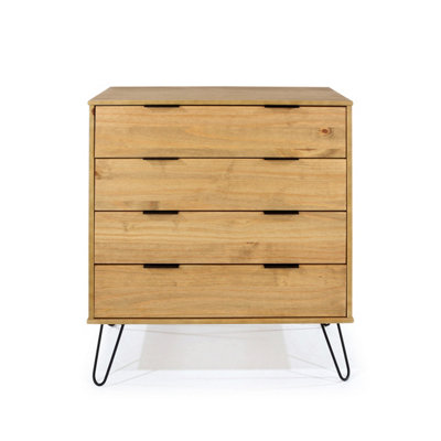 Core Products Augusta Industrial 4 drawer Pine chest of drawers
