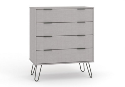 Core Products Augusta Industrial Grey 4 Drawer Chest