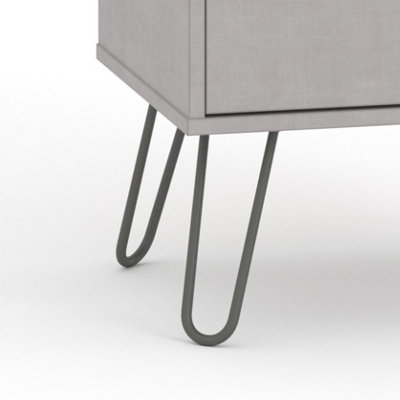 Core Products Augusta Industrial Grey 4 Drawer Chest