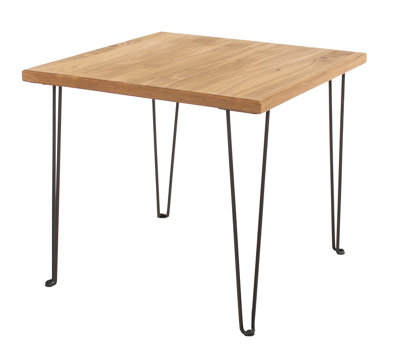 Core Products Augusta Industrial Pine standard lamp table