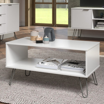 Core Products Augusta White open coffee table