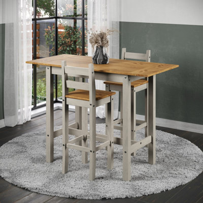 Breakfast Bar Stools Bar Table 100cm High Core Products Corona