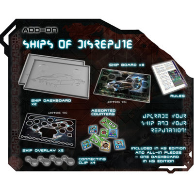 Core Space: First Born - Ships of Disrepute Expansion - Brand New and ...