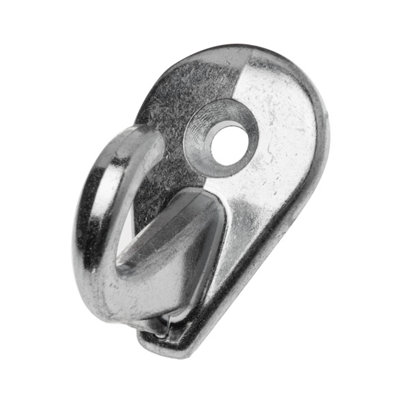 Corefix Spike Large Wall Hook. Nickel Finish with fixing