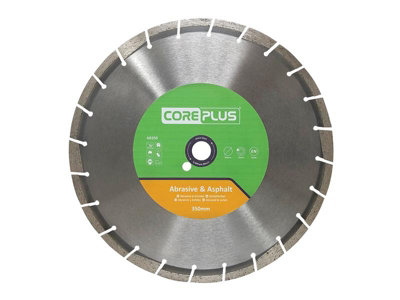 CorePlus CORDBAB350 AB350 Abrasive & Asphalt Diamond Blade 350mm CORDBAB350