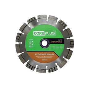 CorePlus CORDBAC230E AC230E Elite All Cut Multi-Material Diamond Blade 230mm CORDBAC230E